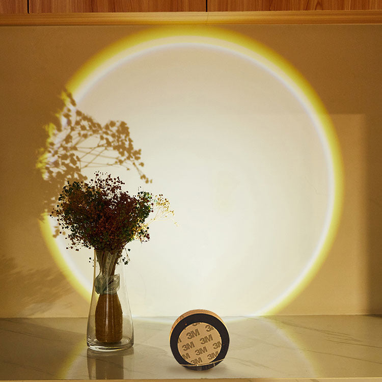 Sunset Night Light - 5 Color Modes LED Cabinet Light with Dimming