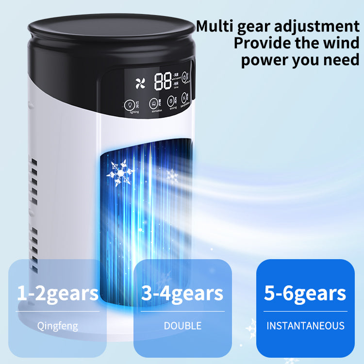 Desktop Air Cooler - Portable USB Evaporative Cooling Fan