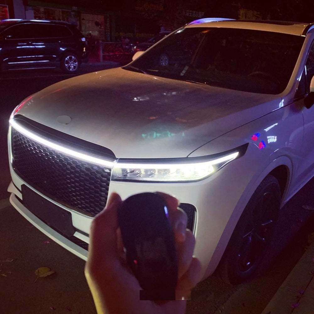 Universal Car LED Hood Light - 59" Dynamic Daytime Running Light 12V
