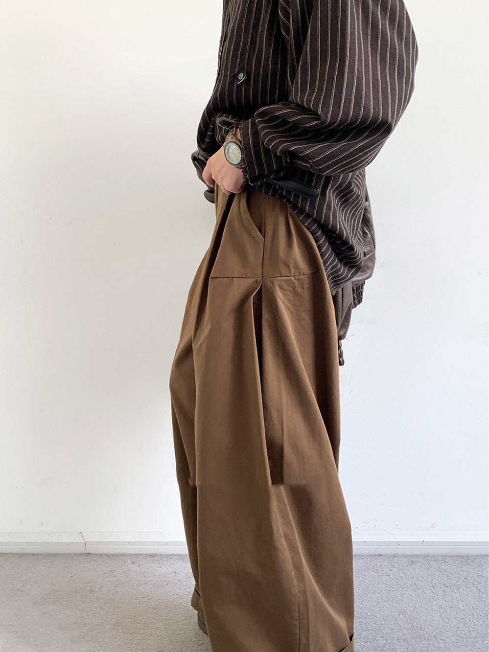 Men's Loose Casual Long Pants - Relaxed Fit Everyday Trousers
