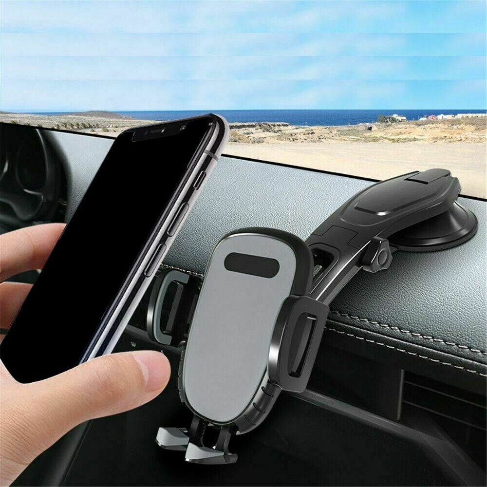 360° Rotatable Phone Mount Holder - Universal Car Dashboard & Windshield