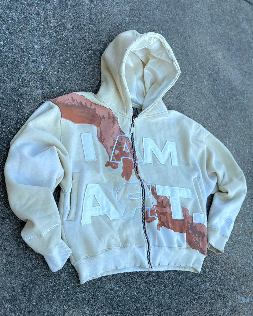 Men's Pullover Hooded Sweatshirt - Casual Streetwear Top