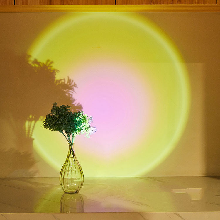 Sunset Night Light - 5 Color Modes LED Cabinet Light with Dimming