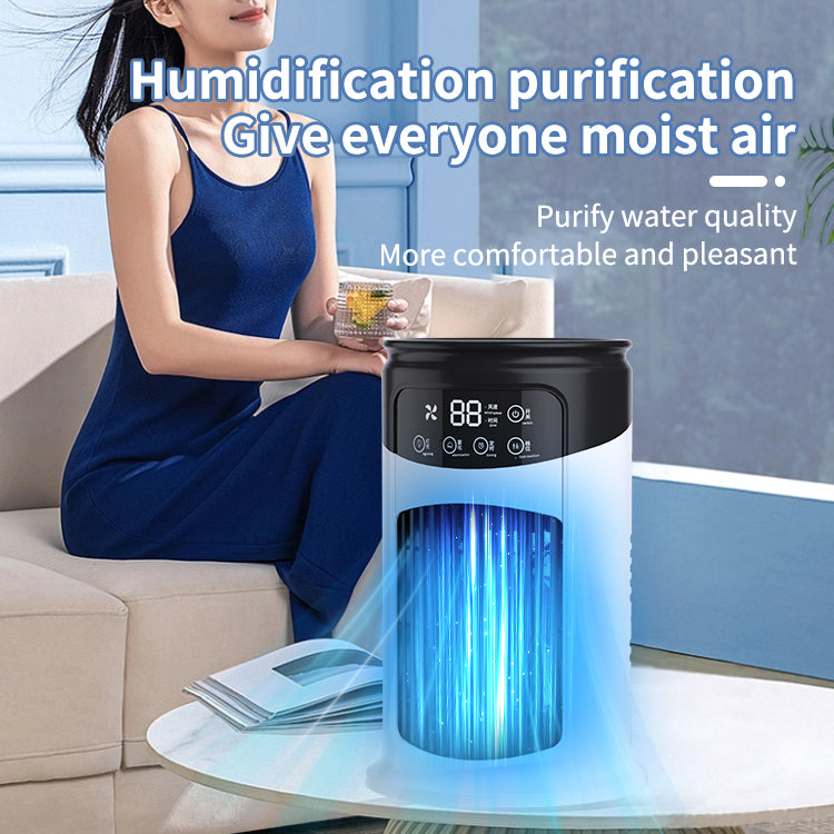 Desktop Air Cooler - Portable USB Evaporative Cooling Fan