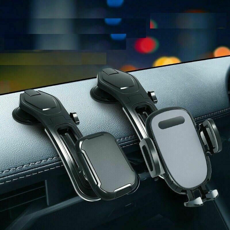 360° Rotatable Phone Mount Holder - Universal Car Dashboard & Windshield