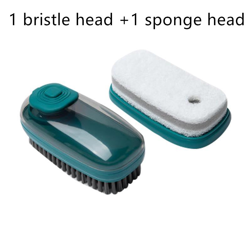 Automatic Liquid Cleaning Brush - Multi-Purpose Shoe & Laundry Cleaner