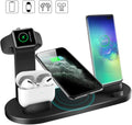 4-in-1 Wireless Charging Station for iPhone, Apple Watch & AirPods