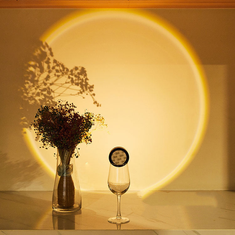 Sunset Night Light - 5 Color Modes LED Cabinet Light with Dimming