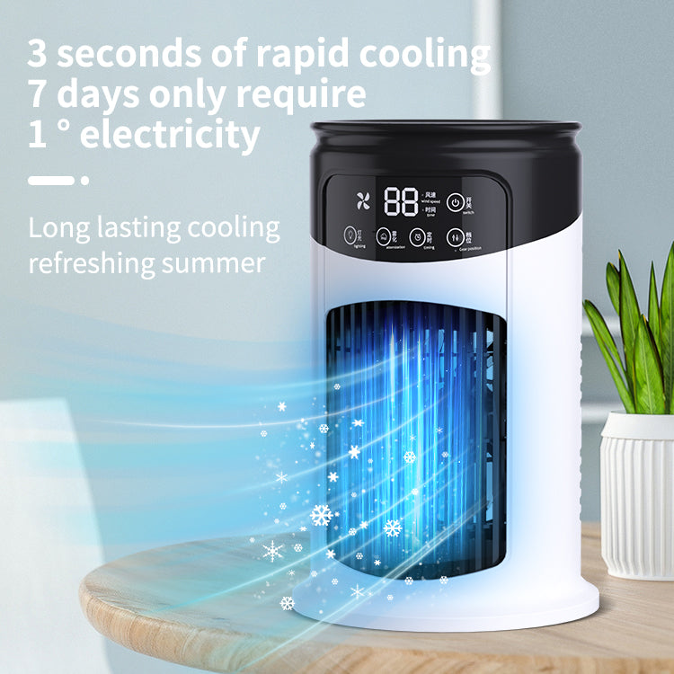 Desktop Air Cooler - Portable USB Evaporative Cooling Fan