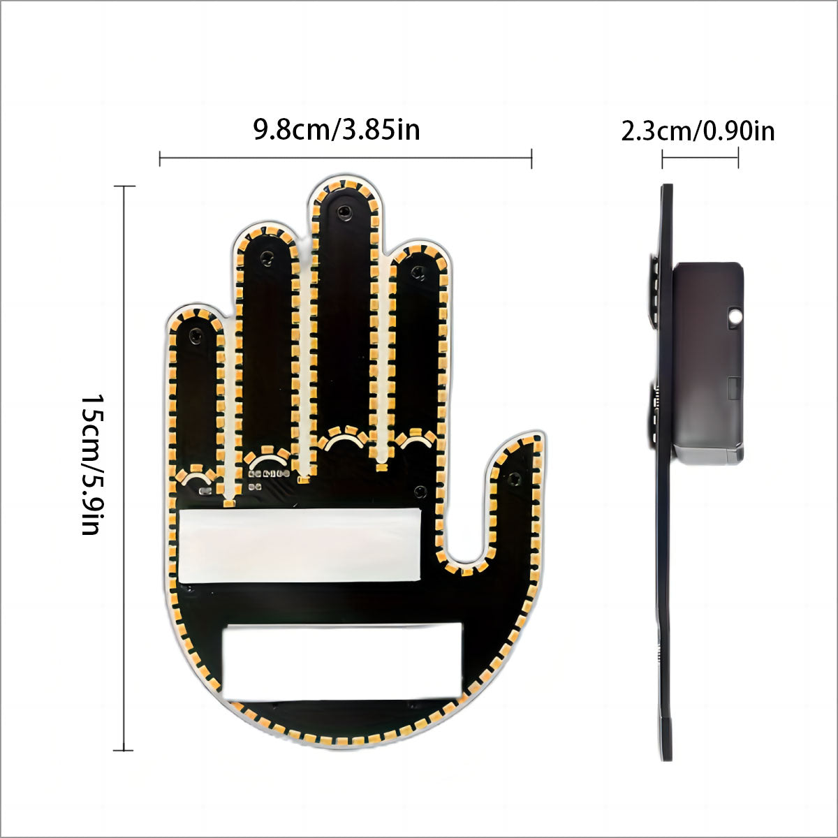 LED Car Interior Ambient Lights - USB Powered Atmosphere Lighting
