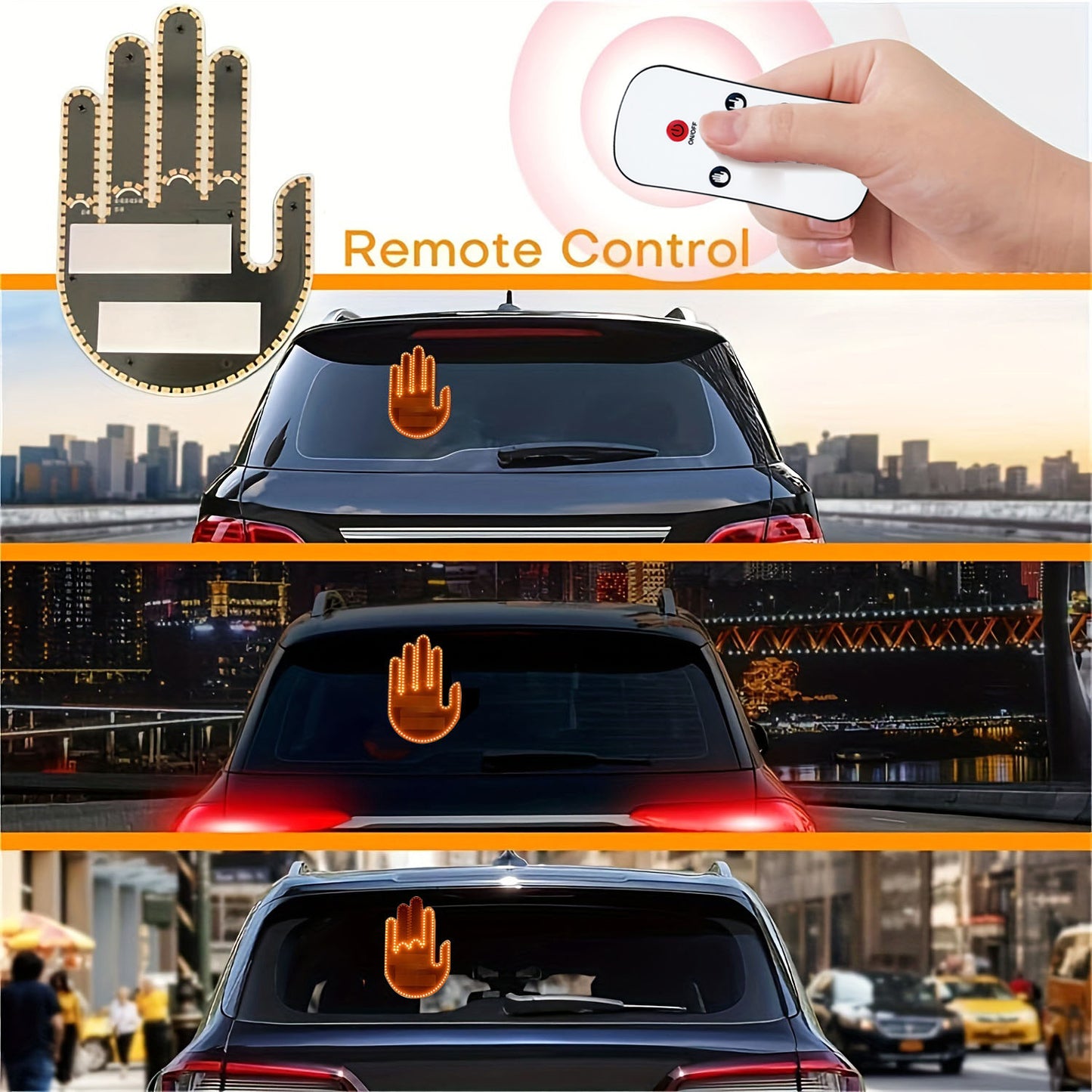 LED Car Interior Ambient Lights - USB Powered Atmosphere Lighting