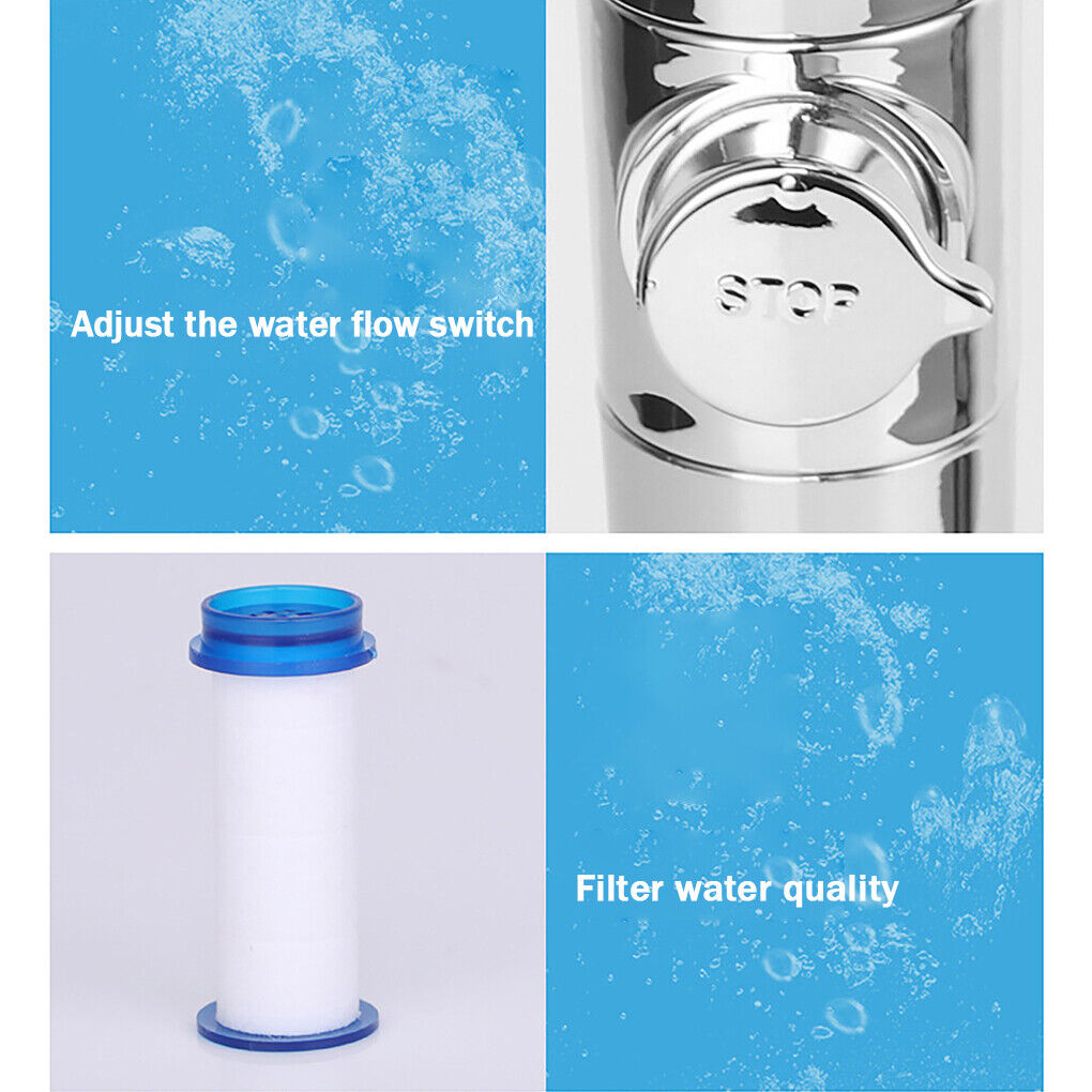 High Pressure Shower Head - 3-Mode Water Saving Filter Shower Head