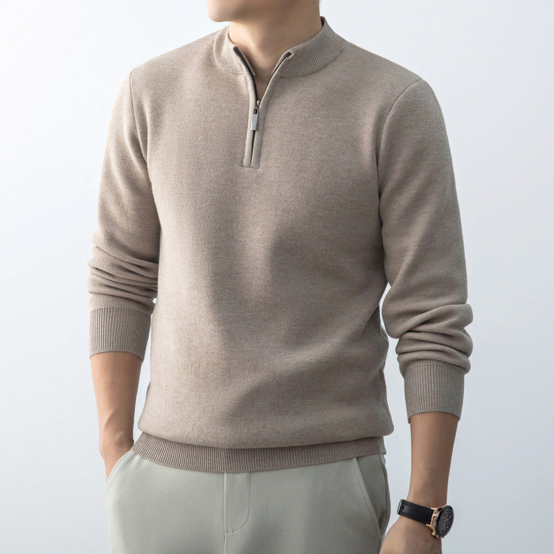 Men's Casual Pullover Sweater - Korean Style Knitwear