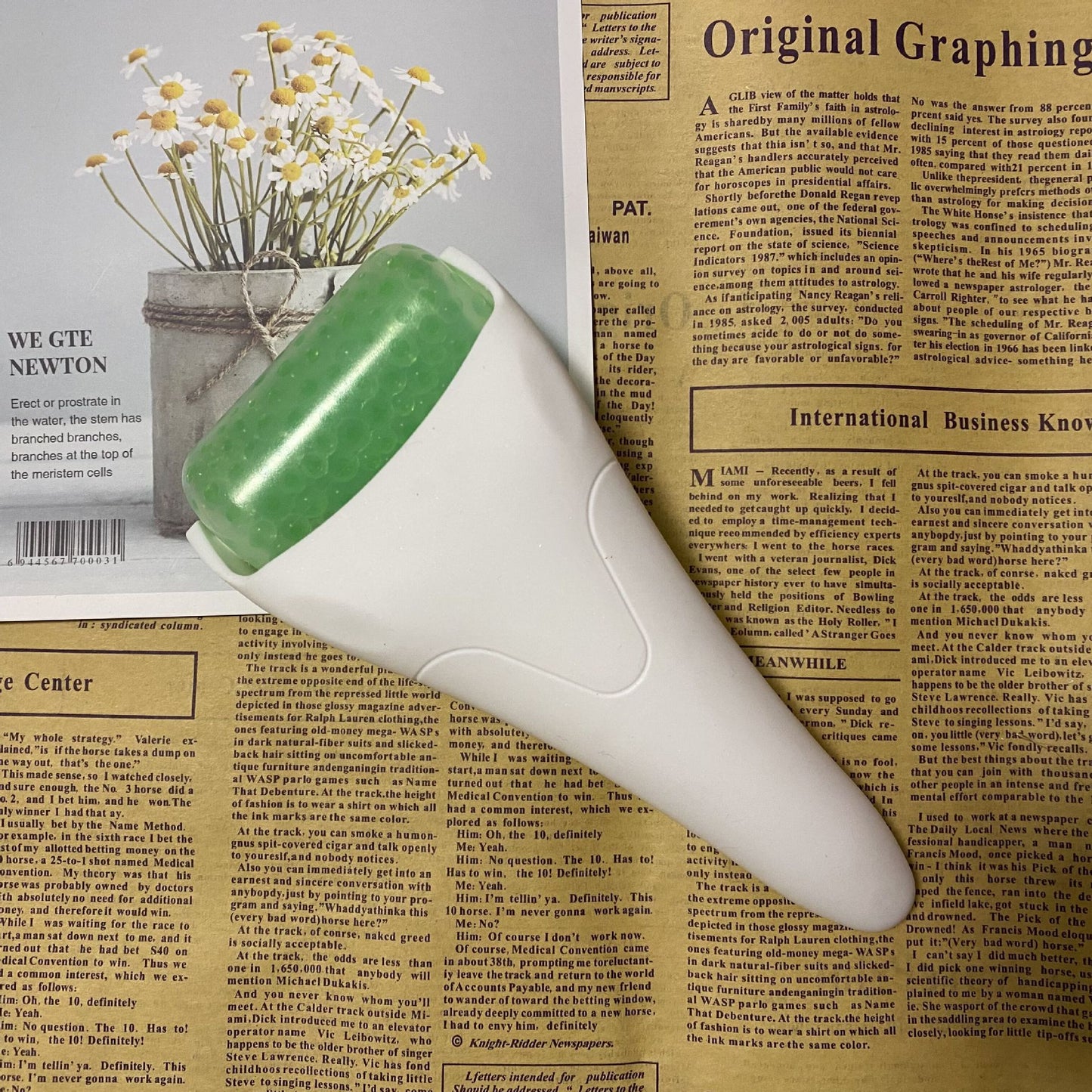 Ice Roller - Smooth Skin Face Massage Cosmetic Roller