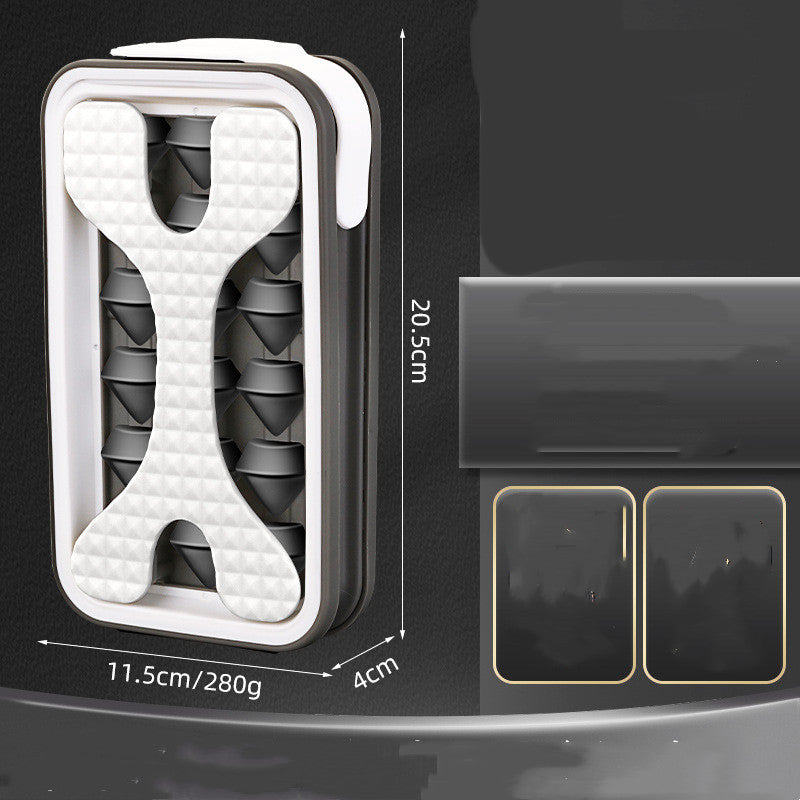 2-in-1 Silicone Ice Ball Mold & Water Bottle - Portable Ice Maker