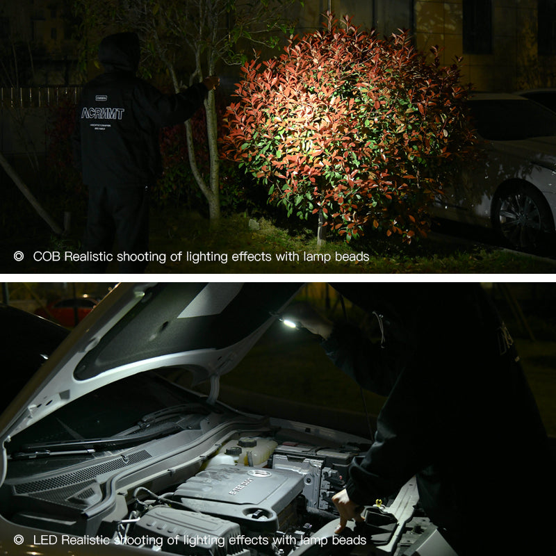 Multifunctional LED Emergency Light - 7-in-1 Survival Tool with Keychain