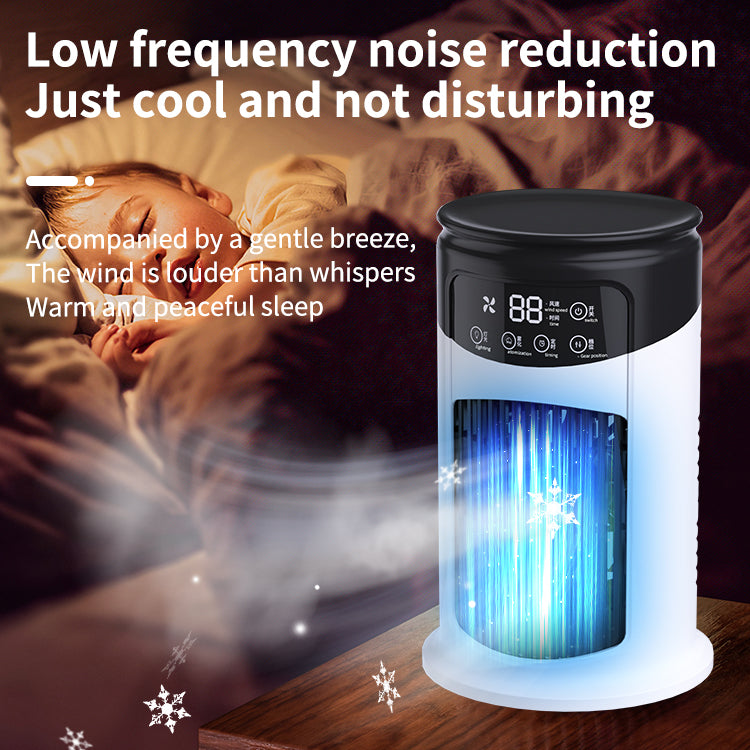 Desktop Air Cooler - Portable USB Evaporative Cooling Fan