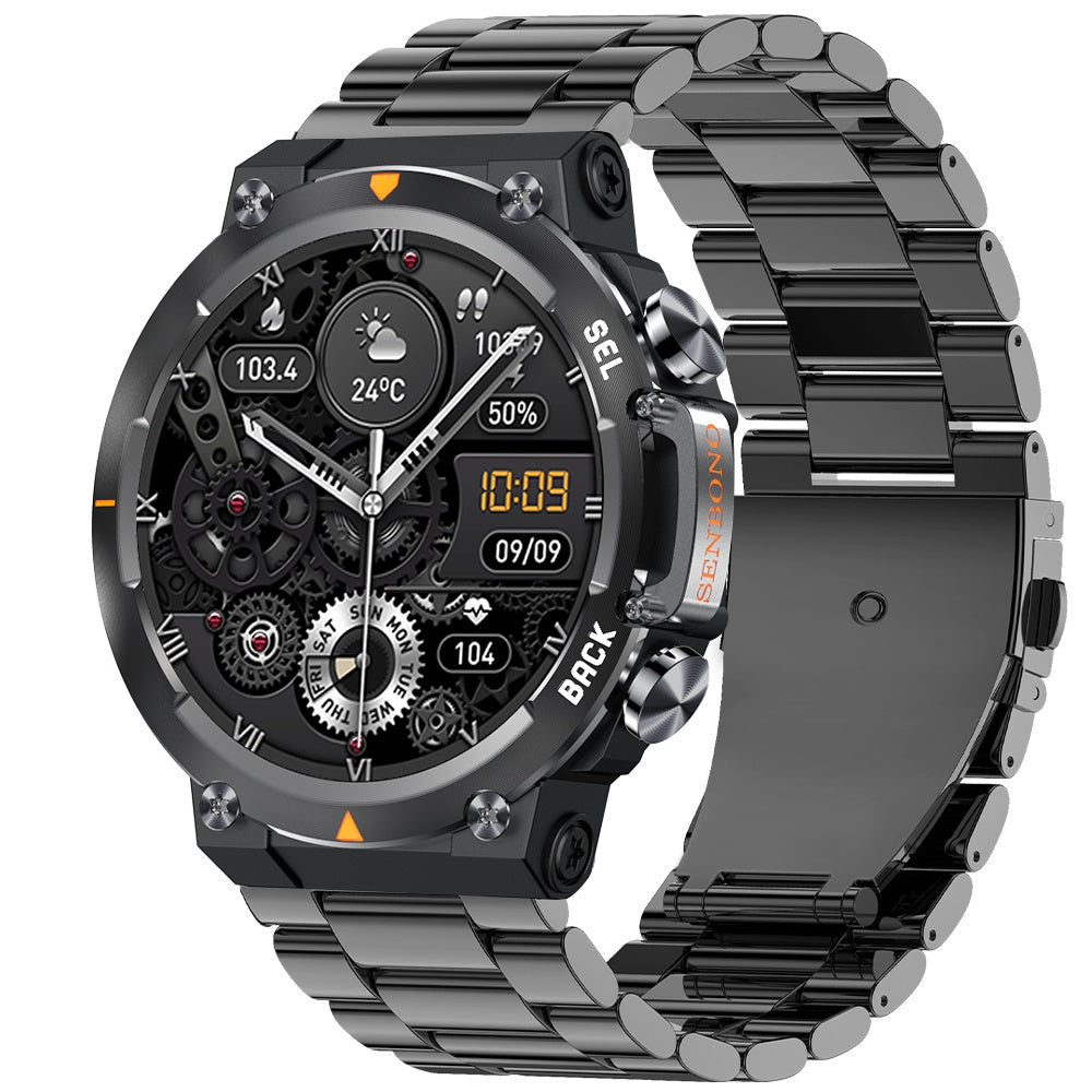 MAX18 Men's Smartwatch with AMOLED Display & Bluetooth Calling