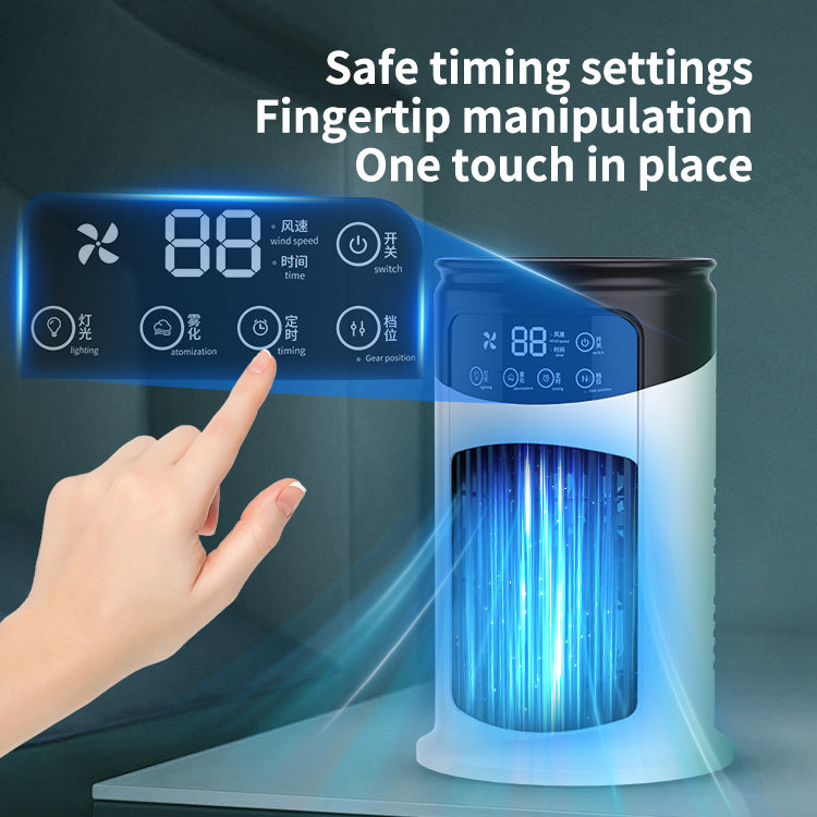 Desktop Air Cooler - Portable USB Evaporative Cooling Fan