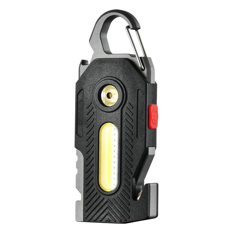 Multifunctional LED Emergency Light - 7-in-1 Survival Tool with Keychain