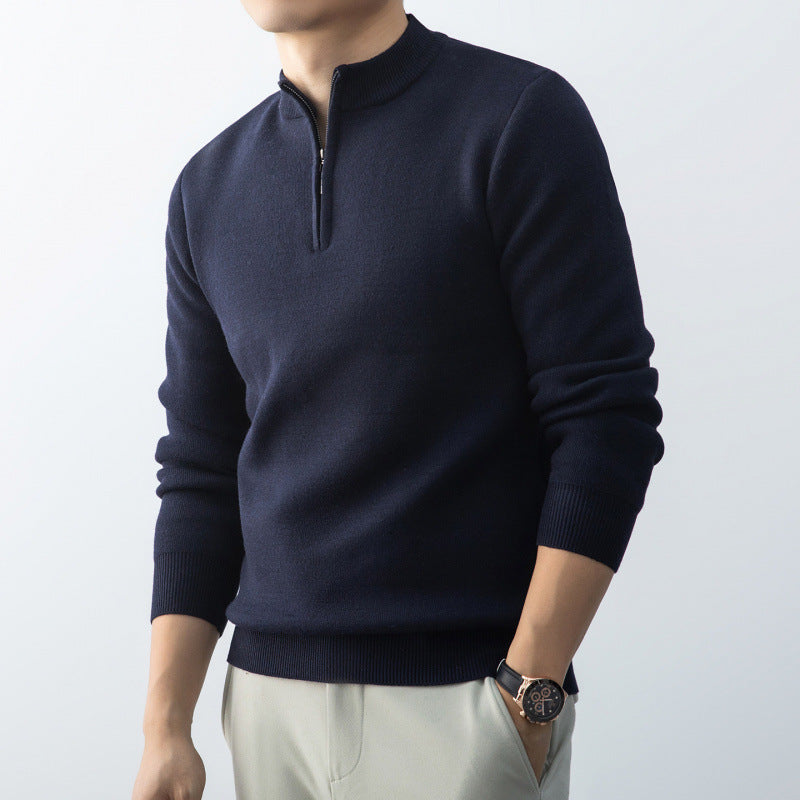 Men's Casual Pullover Sweater - Korean Style Knitwear