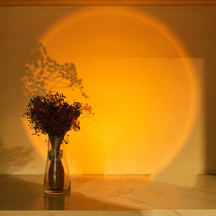 Sunset Night Light - 5 Color Modes LED Cabinet Light with Dimming