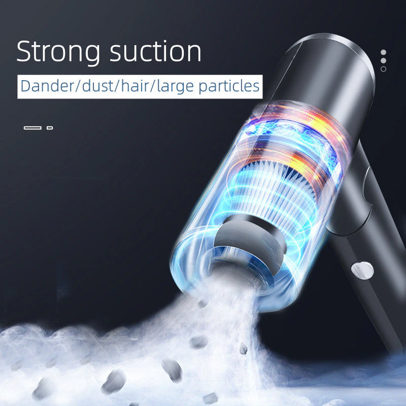 120W Cordless Handheld Vacuum - Portable Car & Home Cleaner