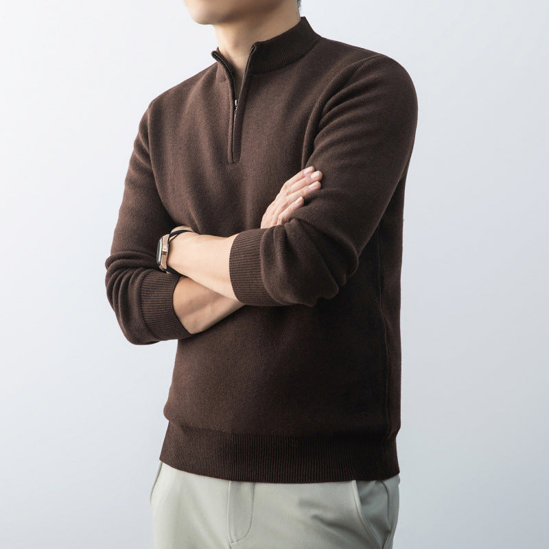 Men's Casual Pullover Sweater - Korean Style Knitwear