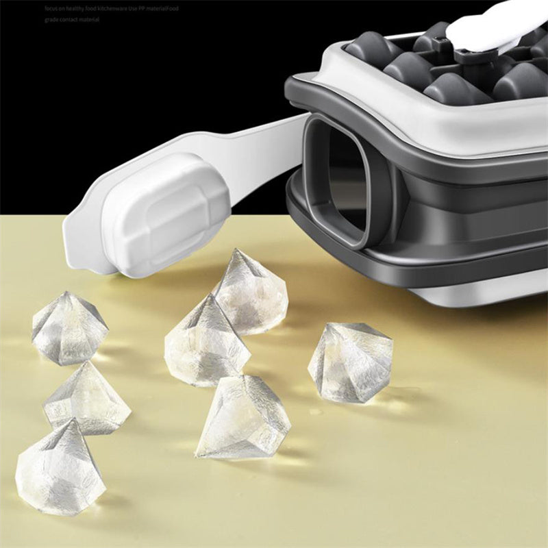 2-in-1 Silicone Ice Ball Mold & Water Bottle - Portable Ice Maker