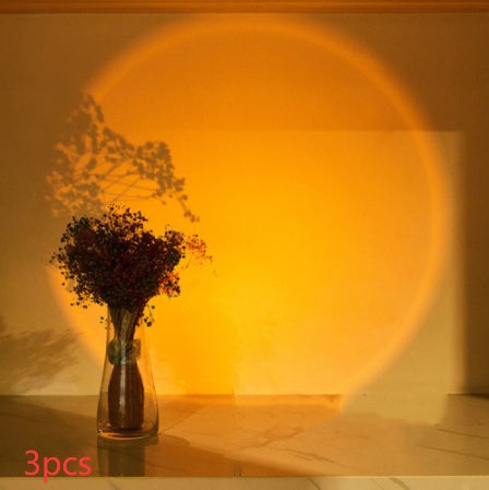 Sunset Night Light - 5 Color Modes LED Cabinet Light with Dimming