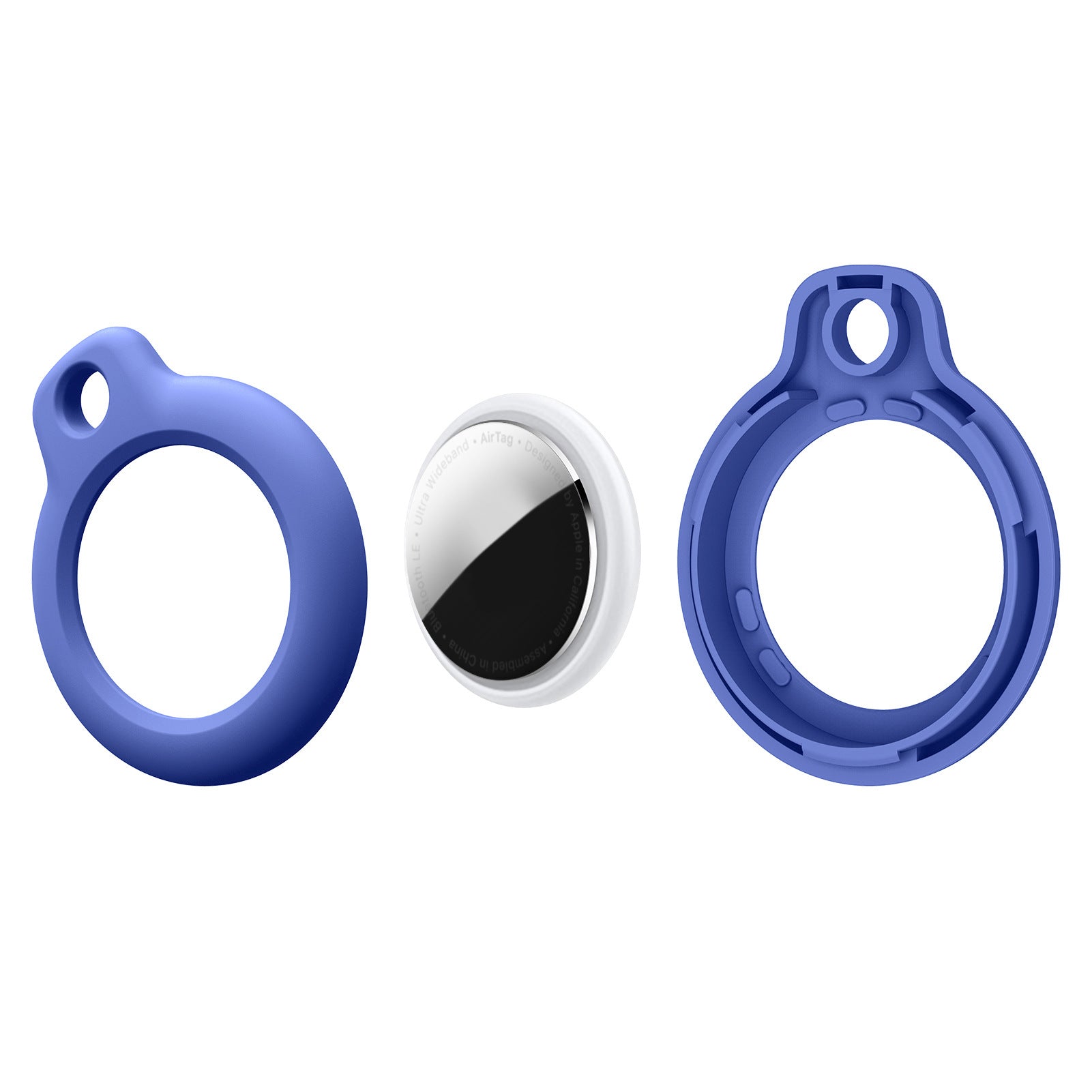 Apple AirTag Protective Case - Rotating Hard Shell Cover