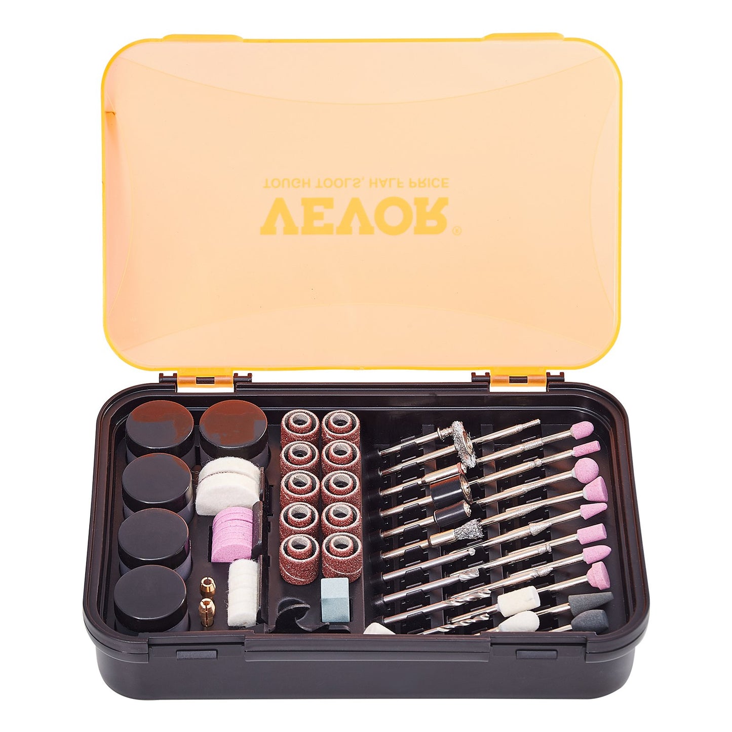 357-Piece Rotary Tool Accessory Kit - Universal 1/8" Shank for Grinding & Carving